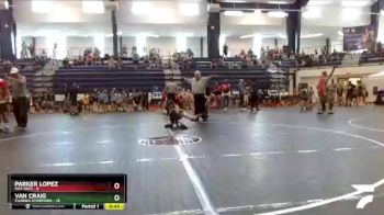 65 lbs Round 3 (8 Team) - Parker Lopez, Mat Rats vs Van Craig, Florida Scorpions