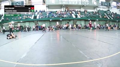 133 lbs Cons. Round 2 - Dakota King, Ohio State vs Ben Fuller, Edinboro