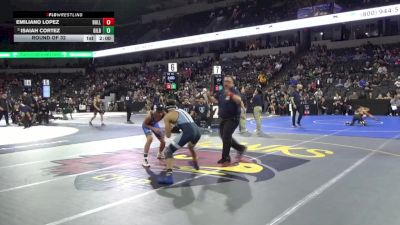 126 lbs Round Of 32 - Emiliano Lopez, Bullard (CS) vs Isaiah Cortez, Gilroy (CC)