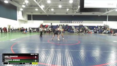 165 lbs Cons. Round 4 - Thomas Jimenez, Bonita vs Arel Francke, Calabasas