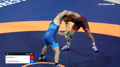 70 lbs Consolation - Mario Mason, Lehigh Valley Wrestling Club vs Jason Chamberlain, Titan Mercury Wrestling Club (TMWC)