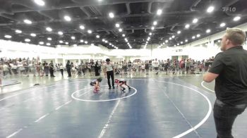 52 lbs Quarterfinal - Alaina Saavedra, Top Rank vs Tyson Poti, Silverback WC