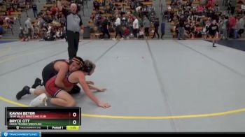 120 lbs Semifinal - Bryce Ott, Crass Trained Wrestling vs Kavan Beyer, Team Valley Wrestling Club