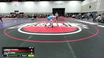 190A Cons. Round 2 - Malaki Engel, El Reno vs Landon Colwell, Cleveland