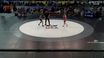 88 lbs Rnd Of 16 - Wyatt Dannegger, MO vs Stephano Calderon, SC