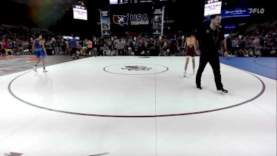 88 lbs Cons 8 #1 - Trey Kraemer, MN vs Roman Fonseca, CA