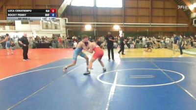 182A lbs Rr Rnd 3 - Luca Cenatiempo, Blair Academy vs Rocky Penny, Southside