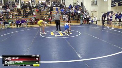 115 lbs Semifinal - Mason Nelson, Tallassee vs Brandon Harman, Beauregard HS