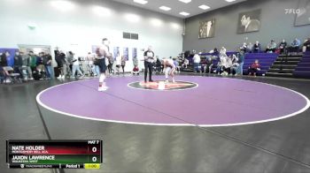 175 lbs Cons. Round 5 - Nate Holder, Montgomery Bell Aca. vs Jaxon Lawrence, Waukesha West