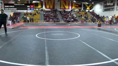 190 lbs Round 2 - Jade Martinez, Bts El Monte vs Sara Ayala, Beat The Streets LA