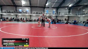 141 lbs Quarterfinal - Danny Gaskill, Wisconsin-Whitewater vs Maddux Blakely, Wisconsin-Platteville