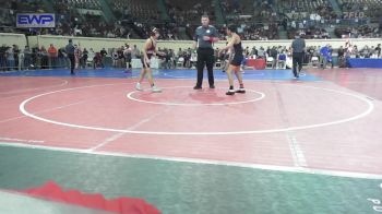 110 lbs Consi Of 16 #2 - Dastan Dollarhide, Tonkawa vs Isaac Jackson, Perry Wrestling Club