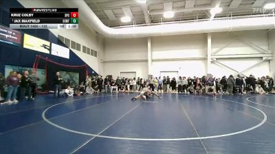 132 lbs Semifinal - Jax Maxfield, South Summit vs Kruz Colby, Spring Creek