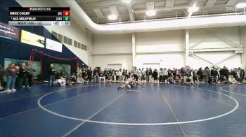 132 lbs Semifinal - Jax Maxfield, South Summit vs Kruz Colby, Spring Creek
