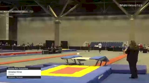 Ainslee Kline - Double Mini Trampoline, Flipside - 2021 USA Gymnastics Championships