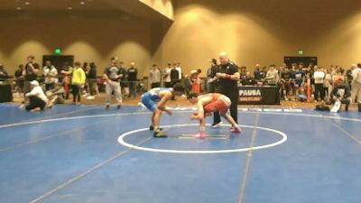 132 lbs Cons. Rd Of 16 - Wyatt Spencer, Wyoming Seminary vs Carlos Salazar, Savage Wrestling Academy