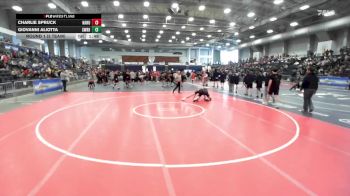 144 lbs Round 1 (3 Team) - Giovanni Aliotta, Shoreham Wading River HS vs Charlie Spruck, Nanuet