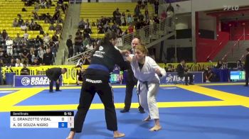 CAROLINA GRANZOTTO VIDAL LIMA vs AGATHA DE SOUZA NIGRO 2024 World Jiu-Jitsu IBJJF Championship