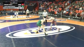 1A 138 lbs Champ. Round 1 - Luke Munsterman, Coal City vs Broady Kelly, Robinson