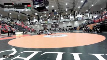 155 lbs Consi Of 4 - Kloie Rubright, Oologah vs Annie Noble, Oologah