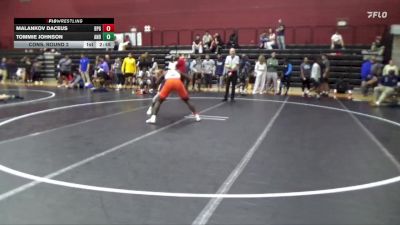 165 lbs Cons. Round 2 - Tommie Johnson, Andrew College vs Malankov Daceus, Brewton-Parker (GA)