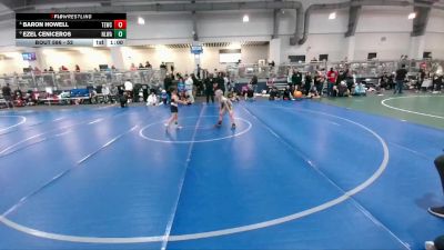 52 lbs 5th Place Match - Ezel Ceniceros, NXT Level Wrestling Academy vs Baron Howell, Texas Elite Wrestling Club