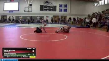 197 lbs Cons. Round 3 - Seth Butler, Wartburg vs Colton Krell, Rochester Community & Tech. College