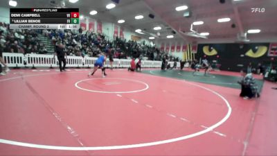 145 lbs Champ. Round 2 - Lillian Benoe, Fountain Valley vs Demi Campbell, Valley View