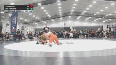 165 lbs 1st Place Match - Evan Moore, Prodigy Elite Wrestling vs Arel Francke, Betsu