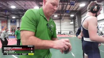 120 lbs Rd# 6- 9:00am Saturday Final Pool - Nate Foldes, VA Team Predator vs Brayden Lombreglia, Iron Horse