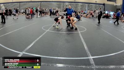 84 lbs Round 4 (8 Team) - Quintin Hunt, FCA Hurricanes vs Vito Naljayan, Mat Assassins Red