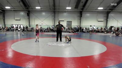 75 lbs Rr Rnd 3 - Garrett Tacto, Roundtree Wrestling Academy - (A) vs Matthew Hanrahan, Level Up Wrestling Center - (B)