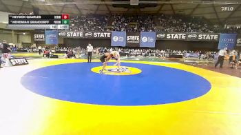 Boys 3A 150 lbs Champ. Round 3 - Nehemiah Grandorff, Peninsula vs Heydon Quarles, Heritage