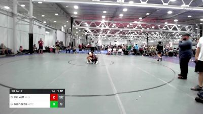 130 lbs Rr Rnd 7 - Brooklyn Pickett, Revival Elite vs Gavin Richards, M2TC-NJ