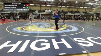 106 lbs Consi Of 8 #2 - Mason Barbosa, North Kingstown vs Hayden Genetti, Barrington