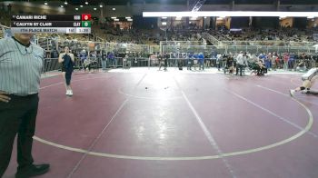 157 2A 7th Place Match - Calvyn St Clair, Clay vs Camari Riche, Heritage