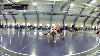 149 lbs Champ. Round 2 - Dax Chase, Ohio State vs Patrick Grimsey, Unattached