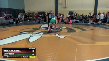 125 lbs Round 3 - Faye Schachtner, Victory School Of Wrestling vs Abby Beier, Osage