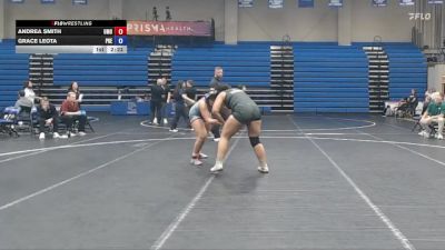 207 lbs Quarterfinal - Grace Leota, Presbyterian vs Andrea Smith, Mount Olive
