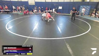 150 lbs Champ. Round 2 - Erik Rodriguez, IL vs Haden Mulvihill, MN