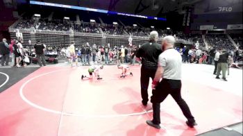 82 lbs Semifinal - Kayden Strand, Team Braves WC vs Teague Ramaeker, Project WC