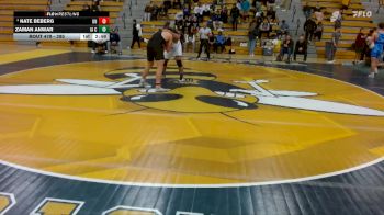 285 lbs 1st Place Match - Zaman Anwar, Iowa Central Community College vs Nate Beberg, UNATTACHED
