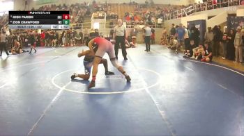 167 lbs Champ. Round 1 - Josh Parish, Shawnee High School vs Zion Crawford, Dunbar Wrestling Club