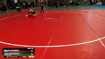 97 lbs Quarterfinal - Grahm Jacobson, NRHEG vs Noah Bartkowicz, Holdingford