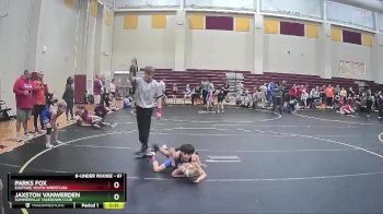 61 lbs Round 3 - Parks Fox, Eastside Youth Wrestling vs Jaxston Vanwerden, Summerville Takedown Club