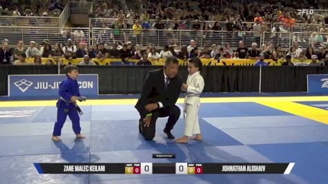 Johnathan Alishaiv vs Zane Malec Keilani 2025 Pan Kids Jiu-Jitsu IBJJF Championship