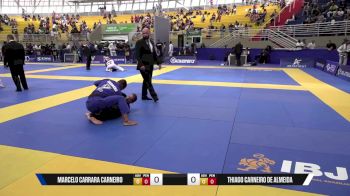 Thiago Carneiro De Almeida vs Marcelo Carrara Carneiro 2025 Brasileiro Jiu-Jitsu IBJJF