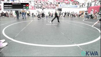 76 lbs Semifinal - Jaysten Wolfe, Team Nomad vs Kyzer Falcon, Division Bell Wrestling
