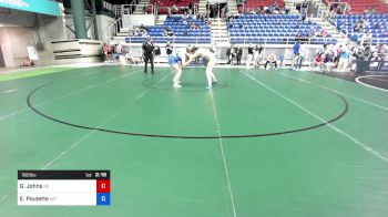 180 lbs Cons 16 #2 - Grace Johns, Kansas vs Ellie Poulette, Missouri