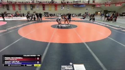 170 lbs Champ. Round 2 - Fiona McConnell, North Central (IL) vs Kacey Lee Pua, University Of Providence